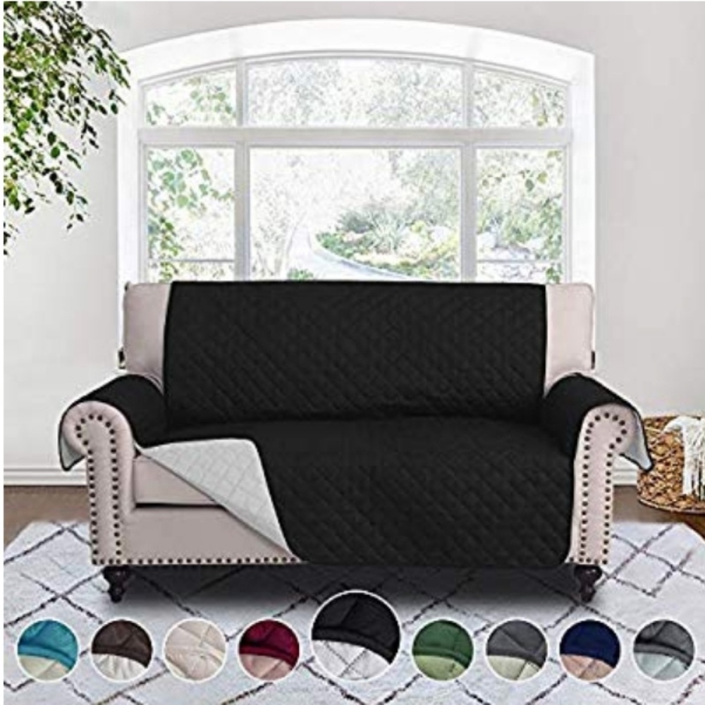 USED Loveseat Slip Cover